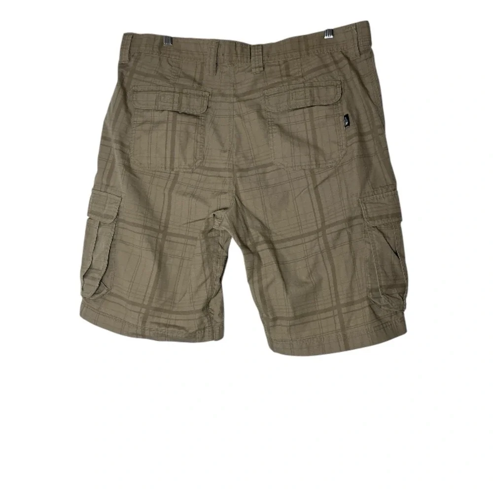 The North Face Cargo Shorts Men Size 38 Beige Hiking Fishing Camping Pockets